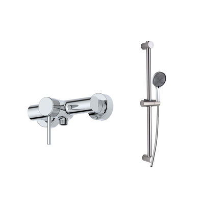โครมทองแดง Single Lever Bath Mixer Tap OEM ติดผนัง