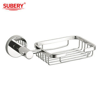 Sus 304 ห้องน้ํา ซาปੂਨ กระเป๋าเก็บจาน โครม Plated Oem Odm Rould คลาสสิค