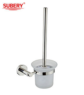 Oem Sus304 โครมเคลือบเครื่องเก็บแปรงน้ําอาบน้ําแก้ว
