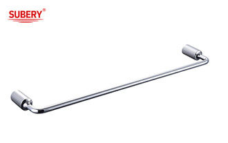 ซิงค์ Single Towel Bar Holder อุปกรณ์เสริมห้องน้ํา โครม OEM ซิงก์ฐานกลม