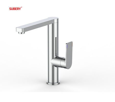 ช่องล้างจระเข้ครัว OEM ร้อนและเย็น โครม ทองแดง Single Lever