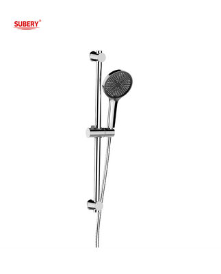 โรงอาบน้ําแบบโมเดิร์นติดผนัง สไลด์บาร์ โครมกลม OEM คลาสสิค