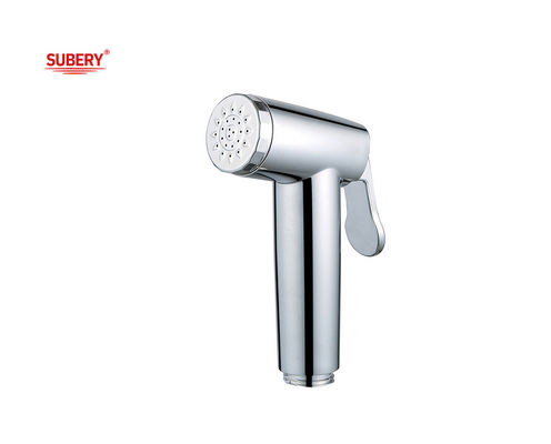 ถือมือทําความสะอาดห้องน้ําห้องน้ํา Chrome OEM Shattaf Spray Set ABS พลาสติก