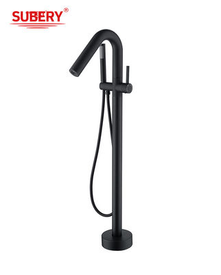 แหล่งล่างอาบน้ําแบบฟรีสเตนเดนท์ ที่ติดกับลานมีเลเวอร์เดียว แมททองแดงดํา OEM