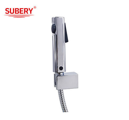 ห้องน้ํา ห้องน้ํา Bidet Shattaf Spray Set ทองเหลือง PVC Hose 1.50m