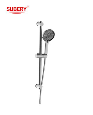 โรงอาบน้ําแบบโมเดิร์นติดผนัง สไลด์บาร์ โครมกลม OEM คลาสสิค