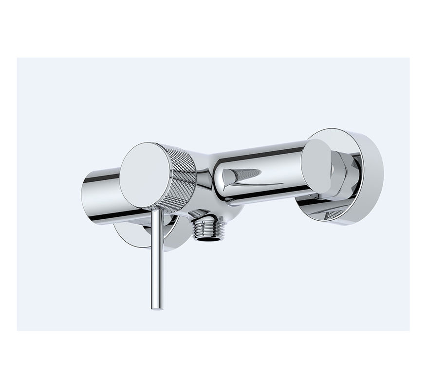 เครื่องระบายน้ําระบายน้ําลอยเดียว วงกลม Knurl Handle โครม ทองแดง น้ําเย็นและร้อน