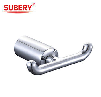 ติดผนัง ซิงค์ Double Robe Hook สีโครม สําหรับห้องน้ํา