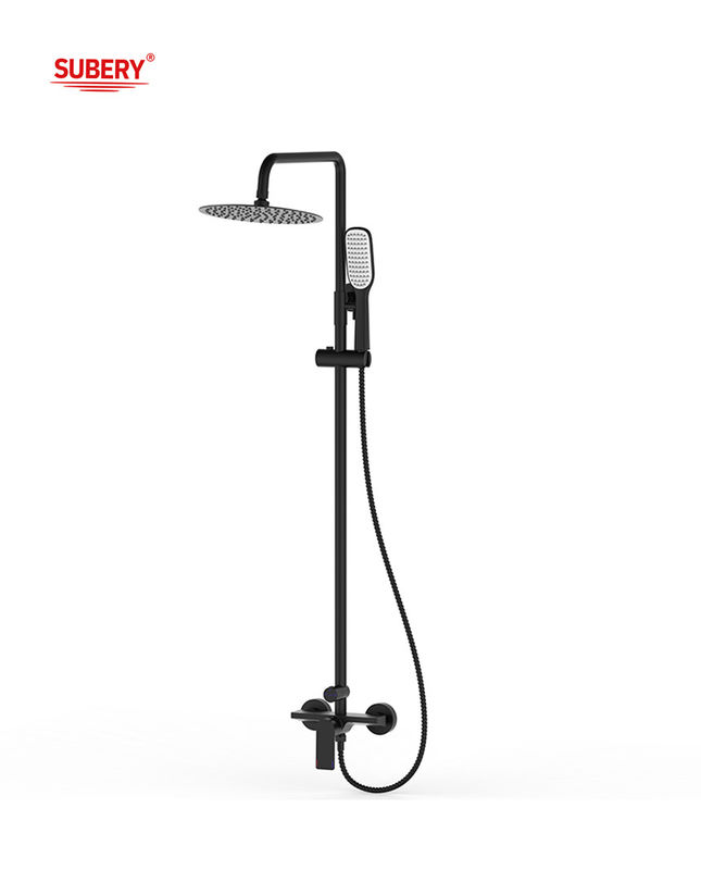 โครมสีทองแดง เทอร์โมสตติก บานน้ําอาบน้ํา น้ําอัดน้ํา OEM รอบ คลาสสิก