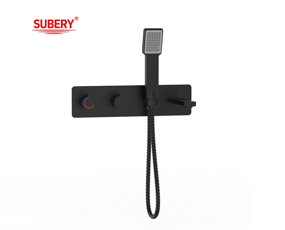 รุ่นโมเดิร์น ใส่ผนัง ห้องน้ํา หม้อน้ํา หม้อน้ํา แมทดํา ทองแดง Single Lever OEM ODM
